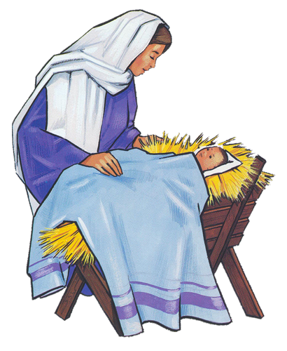 Manger Scene Coloring Page for Kids | Wee Can Know